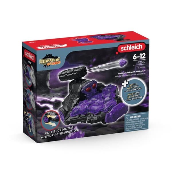 Actionfigur - Schleich - 42667 - Retrofriction Jet - Mini Varelse - ELDRADOR Varelser