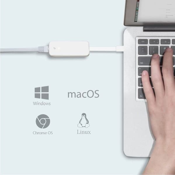TP-LINK UE300C netværksadapter 10 / 100 / 1000 MBit/s USB-C®