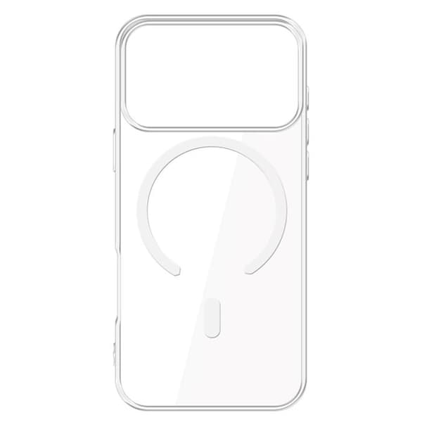3mk Clear MagCase til iPhone 17 Pro Max - Gennemsigtig