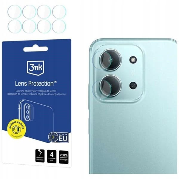 Skydd för objektiv 3MK för Redmi 15C 4G/5G - 4 delar