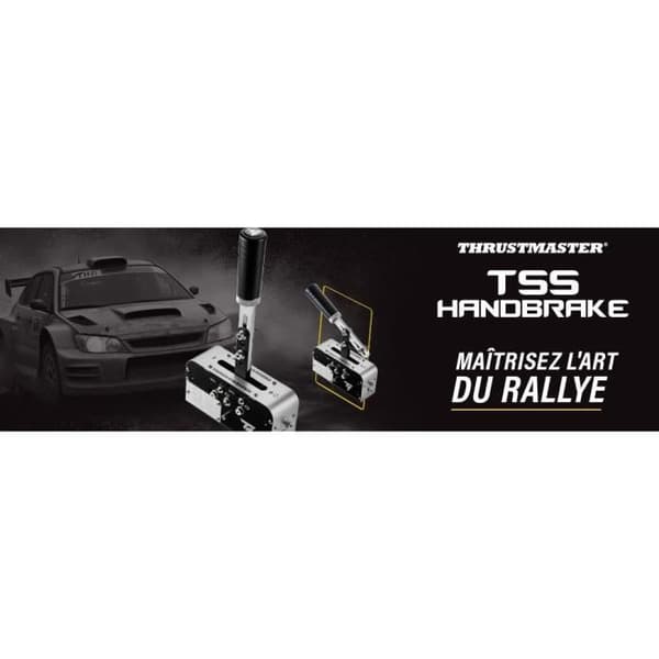 Progressiv håndbremse og sekventiel gearkasse - THRUSTMASTER - TSS Håndbremse WW VERSION - Mestrer kunsten at rallye