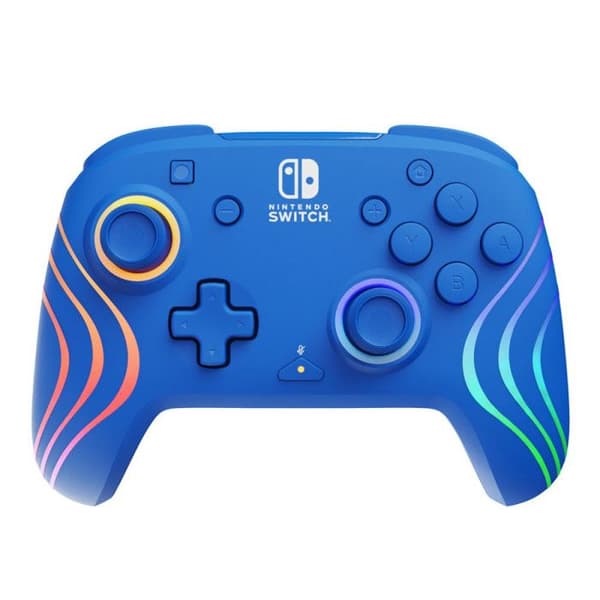 Kabelcontroller PDP Afterglow Wave USB Blå 8 zoner RGB
