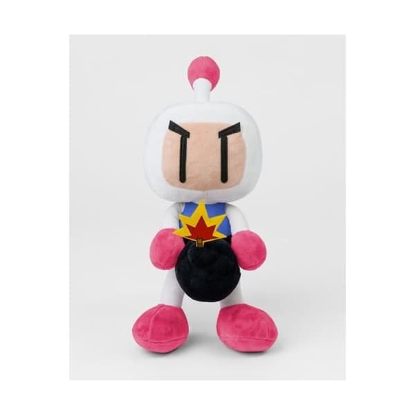Peluche Bomberman - ItemLab - Bomberman - Hvid - Voksen - Unisex
