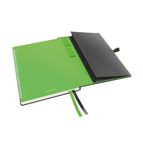 LEITZ Cahier COMPLETE A5 Små Ruder Sort