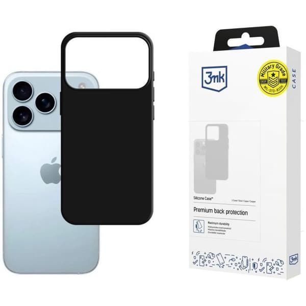 Tablet cover - sleeve for tablet 3mk Silicone pro case for Apple iPhone 17 Pro Max