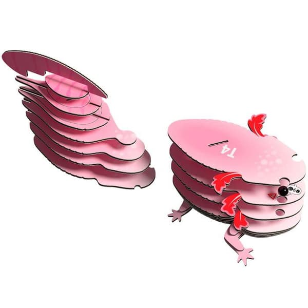 Maquettes - Eugy : 3D dyremodeller i pap Eugy - Multifarvet