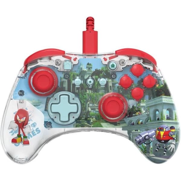 Kabelcontroller til Nintendo Switch™ - PDP - Realmz Knuckles - LED-belysning