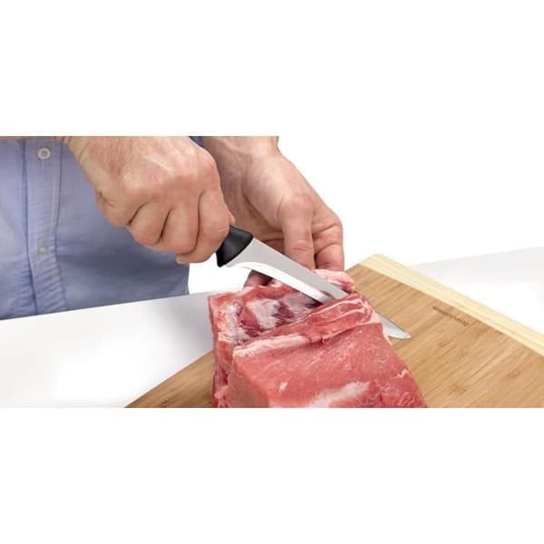Tescoma 862037, Udbenerkniv, 16 cm, Rustfrit stål, Rustfrit stål, Sort, Plastik