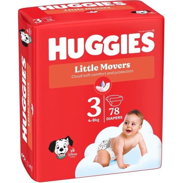 HUGGIES Little Movers Mega 3 (78 st)