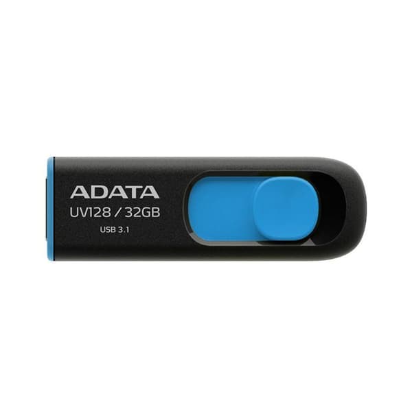 ADATA UV128 32GB USB 3.0 USB-minne Svart/Blå
