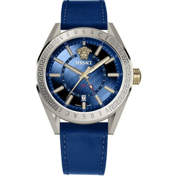 Versace VEAFA0124 Klocka Herr V-Code GMT 42mm 5ATM