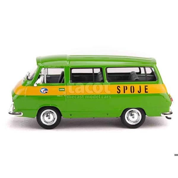 Samleobjekt miniature bil - Skoda 1203 Microbus Spoje 1974 - Abrex 1/43