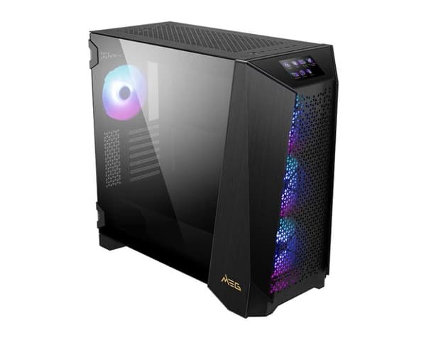 MSI MEG Prospect 700R PC-fodral - E-ATX - 10 systemfläktar - Integrerade ARGB-fläktar