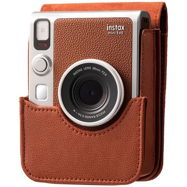 Housse - FUJIFILM - instax evo - Brun - Beskyttelse - Elegant