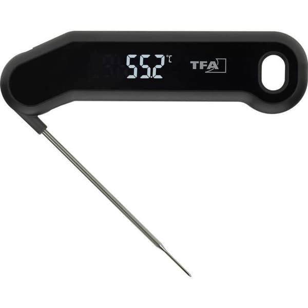 Grilltermometer - TFA DOSTMANN - Grilltermometer - Sort - Digital - Professionel