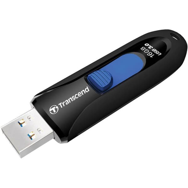 TRANSCEND JETFLASH 790 USB-nyckel - 16 GB - Svart