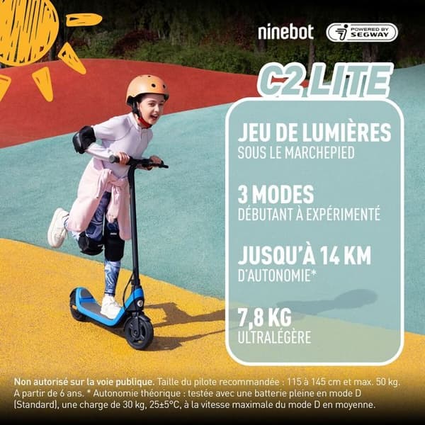 El-scooter barn Ninebot By Segway C2 Lite
