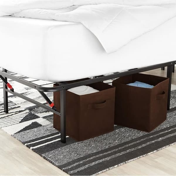 Fällbar Förvaringslåda i Taupe Brun – 31 x 31 cm (4-pack)