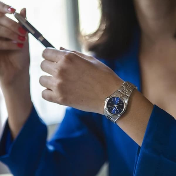 Ur - FESTINA - Dame - Rustfrit stål - Blå urskive - 31 mm