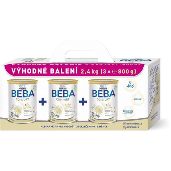 BEBA COMFORT 3, 5 HMO (3 × 800 g)