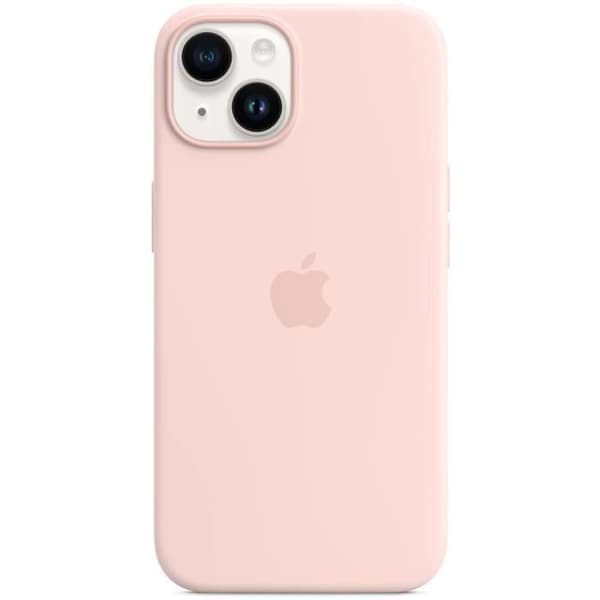APPLE iPhone 14 silikonfodral Chalk Pink