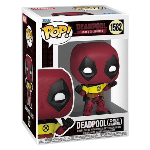 Funko - Deadpool 2 - Figur POP! Deadpool 2 med T-shirt X-Men 9 cm