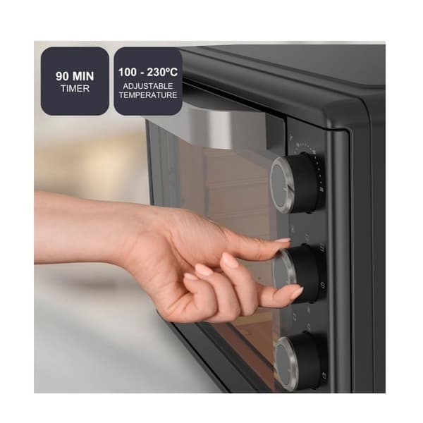 Bordselektrisk ugn - BLACK+DECKER - BXOV6000E - 60 L - 2000 W - 15 program
