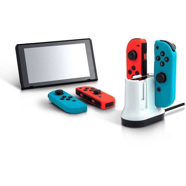 Laddstation för 4 Joy-Con Switch - PDP - Vit