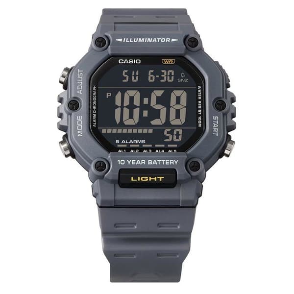 Ur - CASIO - AE-1600H - Mand - Grå - Kvarts - Digital