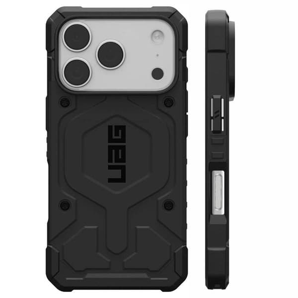 Coque MagSafe - UAG - Pathfinder - Ultra Slidstærk - iPhone 17 Pro - Sort