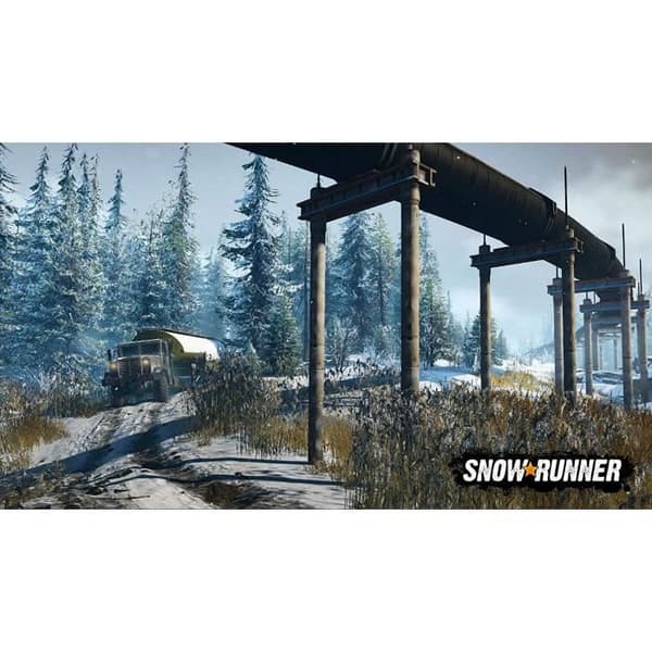 Videospil - Snowrunner - PS4 - Off-road oplevelse - 40 køretøjer - Avanceret simulation