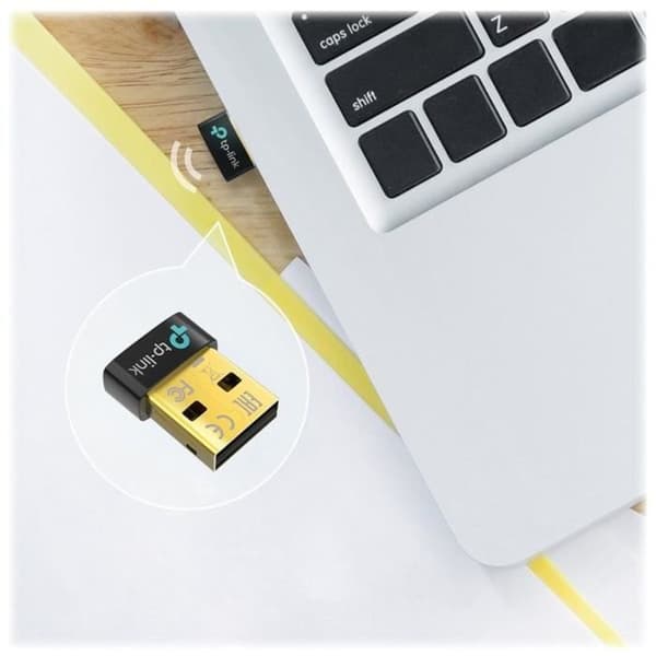Bluetooth 5.0 adapter - TP LINK - Bluetooth 5.0 dongle - Bluetooth nøgle til pc, mus - Windows 11/10/8.1/7 kompatibel - UB500