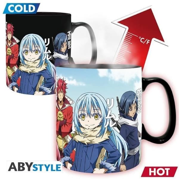 Mugg - Termosensitiv Taza - 460 ml - Vit - Rund - Diskmaskinvänlig
