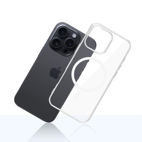 Coque 3mk Clear MagCase för iPhone 16 Pro Max - Transparent