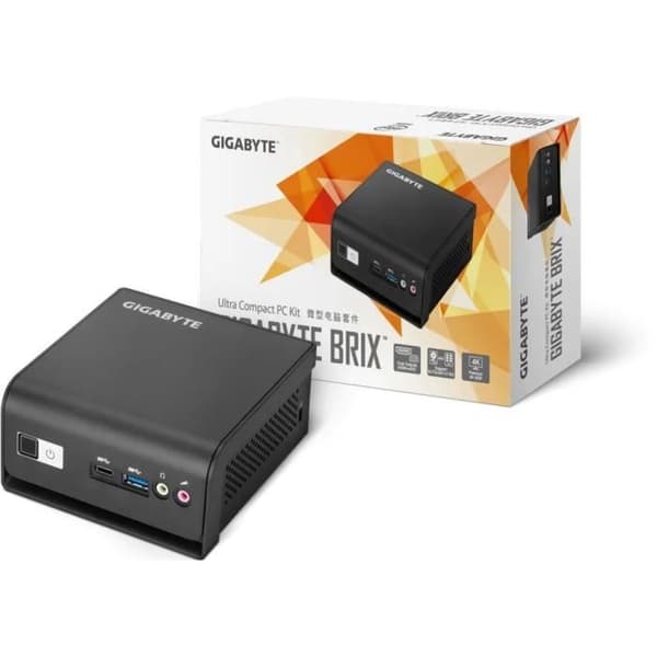 Gigabyte Brix GB-BMPD-6005 Intel N6005 Mini PC (FreeDOS) (sort)