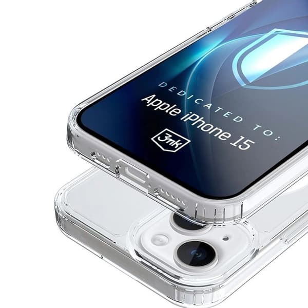 3mk Armor MagCase til iPhone 15 - Transparent