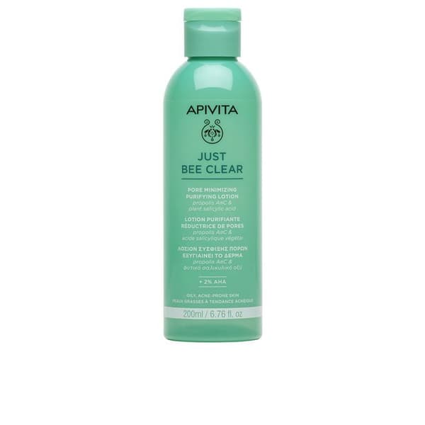 JUST BEE CLEAR Pore-minimerende rensende lotion til fedtet hud 200 ml