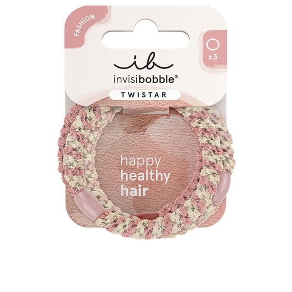 Elastiska TWISTAR #Blush Flätor 3 u