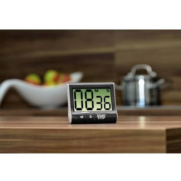 Køkkens timer - Xavax - Nedtælling - Digital - Sort - Programmerbar 99 min 59 sek