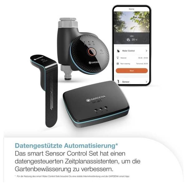 GARDENA 19045-20 smart Sensor Control Set Vattningssystem