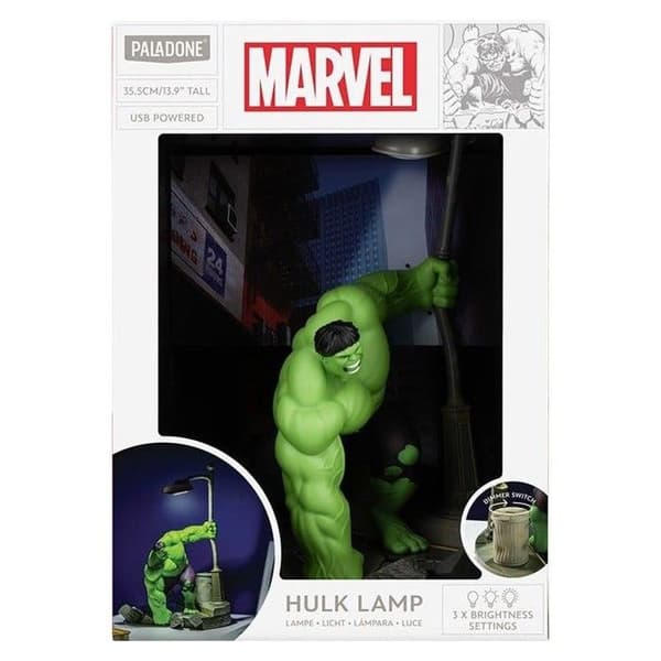 Paladone Products - Marvel - Hulk diorama lampe