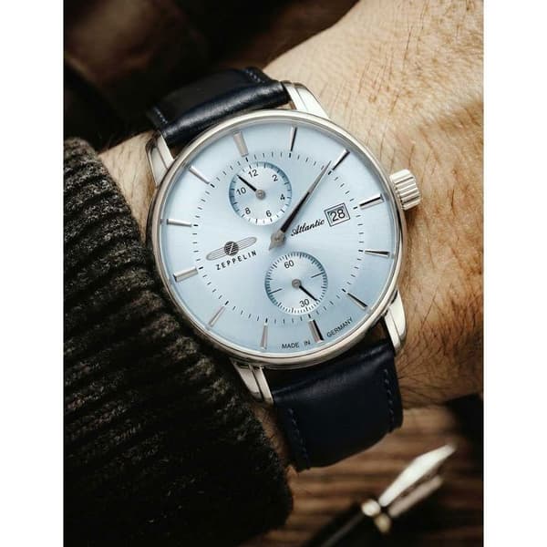 Zeppelin 8426-3 Herrklocka Atlantic Automatisk Regulator 42 mm 5 ATM
