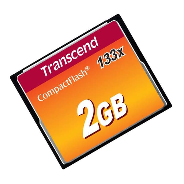 Transcend TS2GCF133 Flashminne Svart
