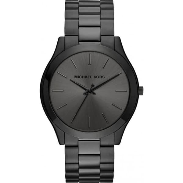 Ur - Michael Kors - SLIM RUNWAY MK8507 - Rustfrit Stål - Sort - Analogisk