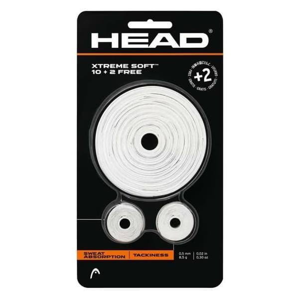 Sur-greb - HEAD - Xtreme Soft 10+2 - Hvid - Optimal greb - Svedabsorbering