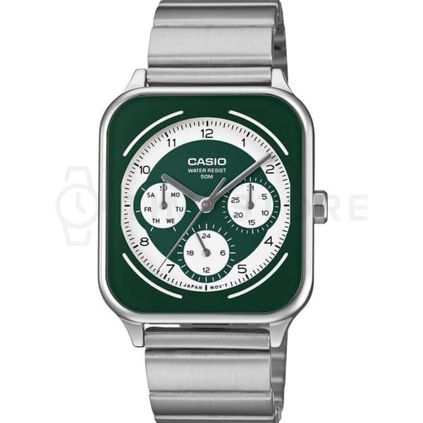 Casio MTP-M307D-3B Klocka för män Timeless 34 mm 5 ATM