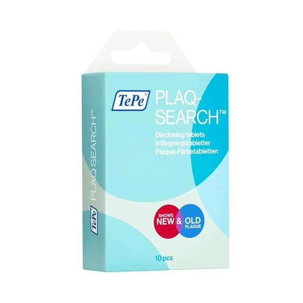 TePe PlaqSearch Plaque Revealer 10 tabletter