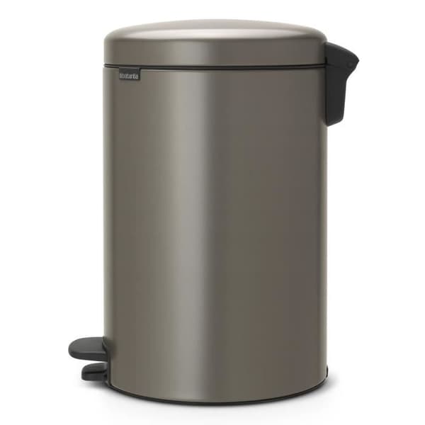 Newicon 20 l pedalspand platinum Code D - Brabantia