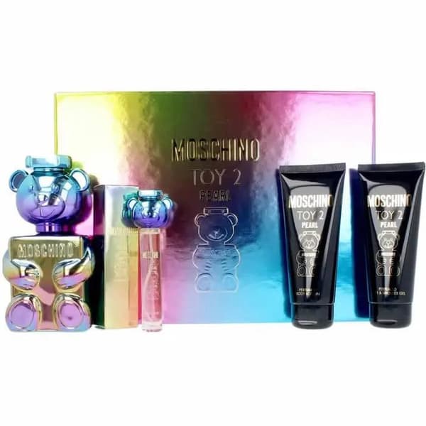 Moschino Toy 2 Pearl Eau De Parfum Spray 100ml Sæt 4 Stykker