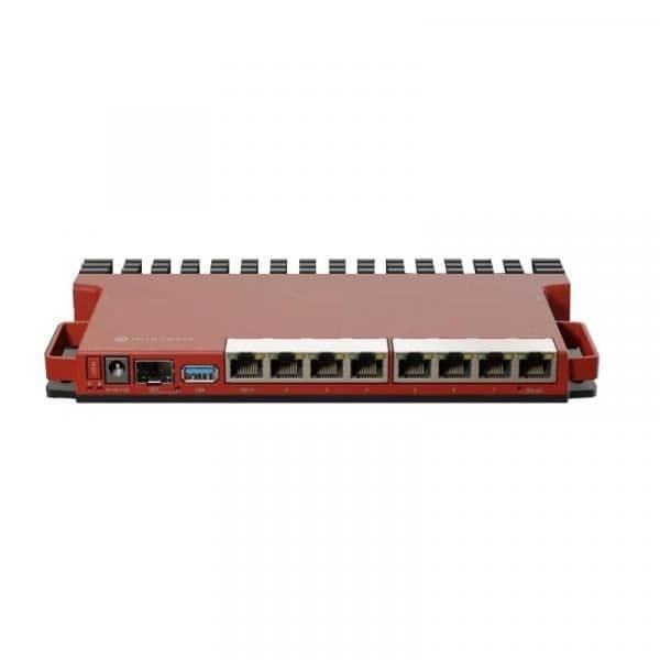 Router - MikroTik - L009UiGS-RM - ARM-processor 800 MHz - 8 Ethernetporte 1G - Rackmontering